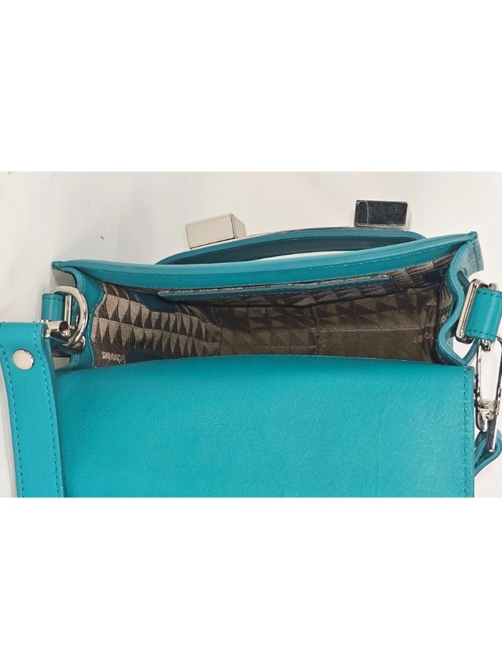 Proenza Schoulder Women's Tiny Ps11 Smooth Calf Pall/Lacq Verdena Bag Small 061 - Picture 8 of 15
